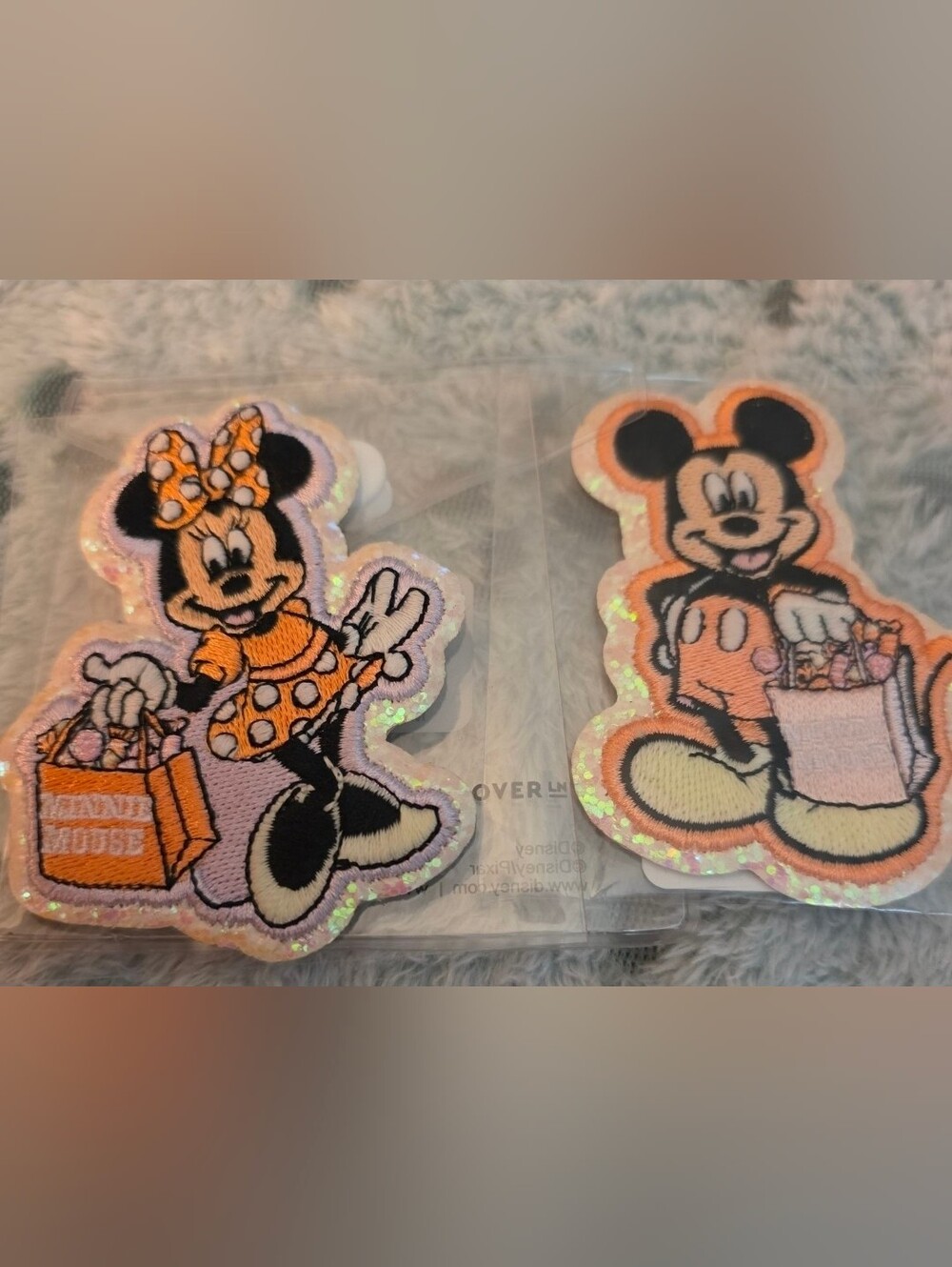 Stoney Clover X Disney Mickey & Minnie Halloween Patch SET NEW